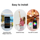 New E27 WiFi Smart Light Bulb Dimmable Multicolor Wake-Up Lights RGBWW LED Lamp