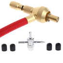 Tyre Tire Air Pressure Gauge Meter Tester for Motor Truck Vehicle Car Bike Van