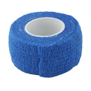 2.5cm First Aid  Ankle Care Self-Adhesive Bandage Gauze Tape Blue