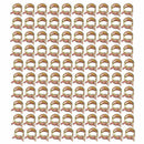 100pcs 1/4" 6mm Spring clip Fuel Oil Line Silicone Vacuum Hose Clamp New jkl