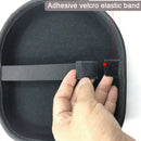 Black Lightweight Hard Headphone Carrying Case Storage Box Anti-shock Zipper