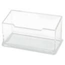 Plastic Name Business ID Bank Card Stand Storage Holder Protective Cover, T