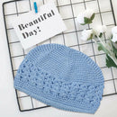 Newborn Baby Girl Cap Kids Warm Winter Cute Crochet Knitted Hat Cap Beanie  C9P3