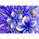 5D DIY Full Drill Diamond Painting Cross Stitch Embroidery Kit (Flower05)