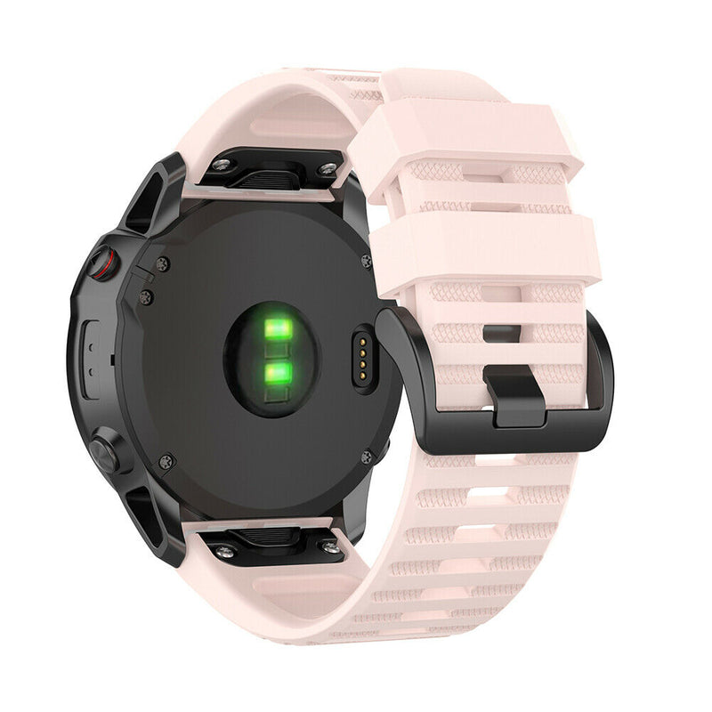 26mm Wrist Strap Silicone Quick Release Adjustable Sports Watch Band for Fenix