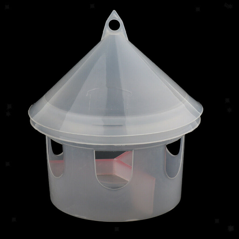 Plastic Bird Pigeon House Feeder Auto Hamper Water Food Fountain Charging Basket