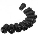3X(10Pcs/Set M5 Bolts Motorcycle Metric Rubber Well Nuts Windscreen Fairing
