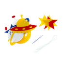 Novelty Alien Robot Bunting String Flag Garland Space Baby Shower Party Decor JR