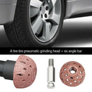 38mm Car Tire Repair Grinding Head Coarse Polish Buffing Wheel With Linking S Gw
