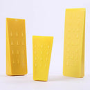 Tree Wedge Plastic Logging Bucking Falling Felling Wedge Tool Yellow 10inch