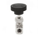 1/8" 915PSI Needle Valve Female Thread 304 Stainless Steel Flow Control Shut Off