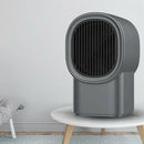 500W Electric Heater Mini Desktop Warmer Machine for Home Office (Grey EU)