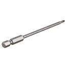 100mm Length 1/4 inch Hex Shank T9 Magnetic Torx Security Screwdriver Bits