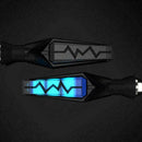 2x Motorcycle Turn Signal Indicators Running Lights Home Lamp 12V Blinker V7E0