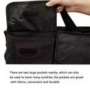 Foldable Car Rear Clip Seat Large Storage Bag Pocket Cage Black New G6L7 Q8B3