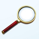 New 80mm Handheld 10X Magnifier Magnifying Glass Loupe Reading Jewelryã€NME