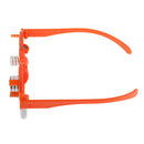 2 Pcs Plastic Optical Trial Lens Frame Eyeglass Optometry Equip 56mm+54mm