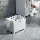 Folding Wall Mounted Laundry Basket Plastic Laundry Hamper Dirty Clothes St