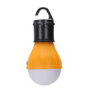 Outdoor 3 LED Camping Lamp Bulb Spherical Plastic Hanging Lamp Tent Lamp Bu
