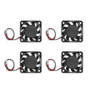 4pcs DC Mini Desktop Cooling Fan Radiator Cooler Silent Fan For Desktop Case