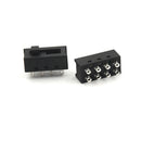 5pcs 8 Pins XC-2310 Small Pointed Sliding Switch Three-speed Toggle Switch  JR