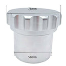 Aluminum Alloy 2 inch Weld Billet Filler Fuel Cap Fuel Filler Tank Neck Cap