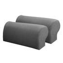 2x Premium Stretch Sofa Armrest Covers Durable Home Sofa Armrest Slipcovers