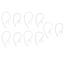 10 Pairs Replacement Earhook Ear Hook Loop Earloop Clip for Headset