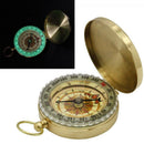 Outdoor Travel Camping Compass Hiking Sports Navigation Pocket Watch Style Brass