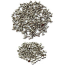 300 Sets Double Caps Studs Dome Rivets for Leathercraft DIY Supplies 6x8mm