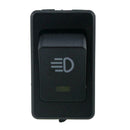 12V 35A 4 Pin Fog Light Rocker Switch with LED for Car Truck Dash (Yellow) A