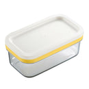 Plastic Butter Dish Butter Box Butter Keeper Container Slicer Cutter w/ Lid