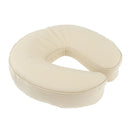 Soft Face Cradle Cushion Head Rest Massage Sponge Pillow PU Leather Cover