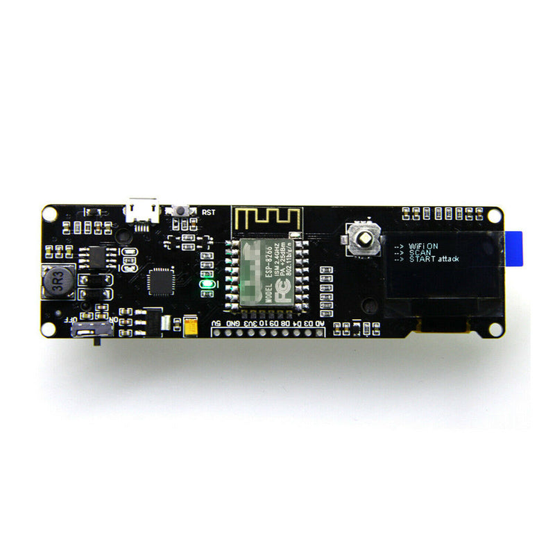 ESP8266 0.96 OLED temperature humidity development board wIFI attack for NO S7N7