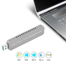 2-In-1 Nvme Enclosure, Usb 3.1 Gen 2 To Pcie Gen 3 X2 Bridge Chip Nvme Encl