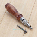 New Leather Edge Stitching Groover Gouge Crease Pricking Hand Craft DIY Tool Set