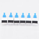 20pcs 7*7mm PCB 6 Pin Push Tactile Power Micro Switch Self Lock On/Off Z