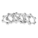 5pcs Mountain Bike Disc Brake Hub Conversion Disc Bases