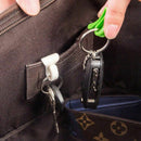 Creative Anti Lost Bag Hooks Installed Inside Key Holder Clip W2G6
