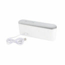 Household LED electronic clock mirror clock home thermometer with USB Digit V1A7
