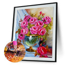 5D DIY Full Round Drill Diamond Painting Flowers Art Embroidery Kits (B907)