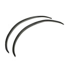 2pcs Car Fender Flare Wheel Eyebrow Protector Carbon Fiber Wheel Arch Strip