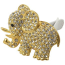 Beauty metal Elephant Styling Car Perfume clip car air outlet Air Freshener I2O1