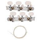3R3L String Tuners Tuning Pegs Machine Heads&Nylon Strings for Guitar Parts