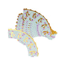 12pcs Mermaid Cupcake Wrappers Toppers Baby Shower Kids Birthday Party Favor SP