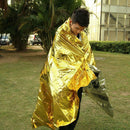 Outdoor Waterproof Emergency Survival Rescue Blanket Warm First Aid Curtain