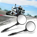 1Pair Universal Folding Motorcycle Side Rearview Mirror 10mm For Kawasaki-PN FT