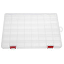 48-Compartment Transparent PP Plastic Fishing Lure Storage Box Container