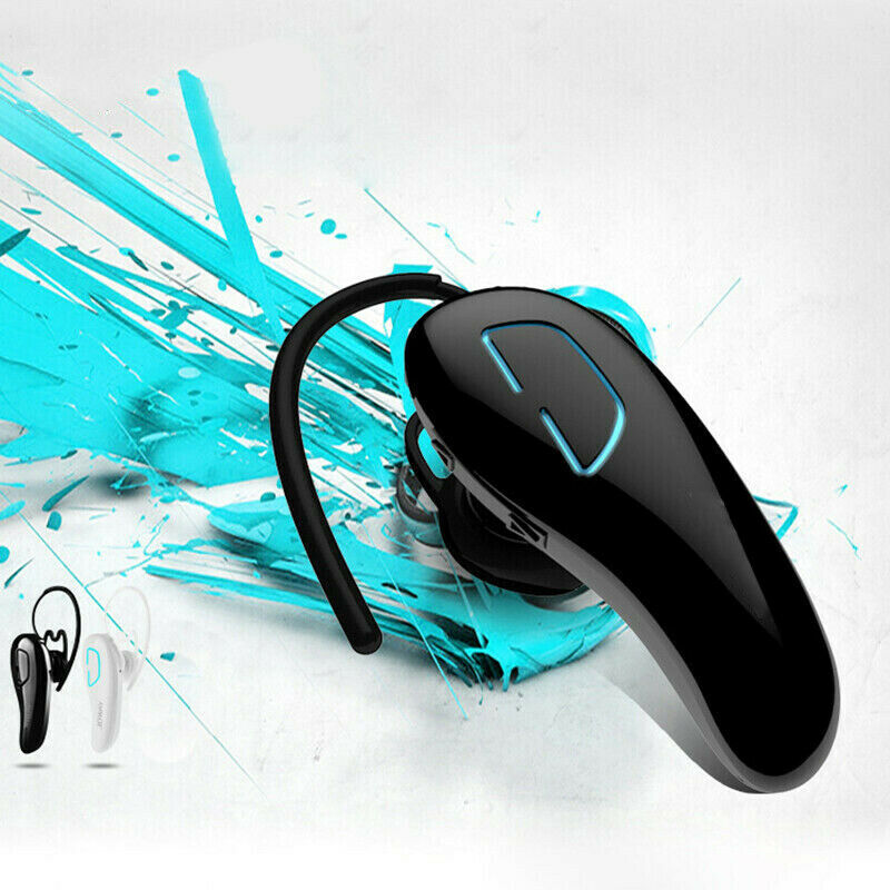 Wireless Business Headset Handsfree Stereo Headphones In Ear Earpiece