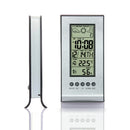 Indoor Weather Thermometer Station Daily Clock Snooze Forecast Calendar